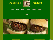 Tablet Screenshot of beautifulburgers.com.au